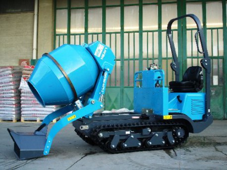 MOTOCARRIOLA CINGOLATA MESSERSI TCH 1500 - BOTTE - NUOVO USATO PREZZO - VIDEO