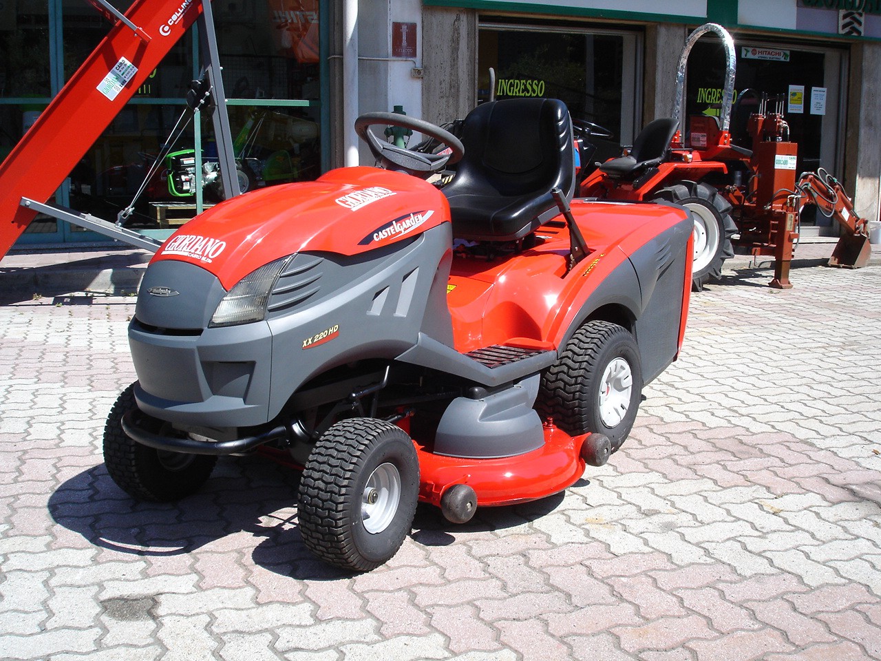TRATTORINO RASAERBA CASTELGARDEN XX 220 HD TAGLIO CM 122 OCCASIONIS&hellip;