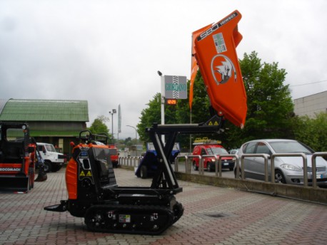MOTOCARRIOLA CINGOLATA CORMIDI C. 10.85 YANMAR DIESEL DUMPER SCARICO ALTO NUOVA USAT0