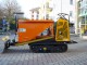 MOTOCARRIOLA KATOIMER CARRY 107 CON SPARGISALE IDRAULICO E LAMA DOZER SGOMBRA NEVE SCARRABILE