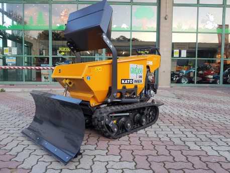 MOTOCARRIOLA CINGOLATA KATOIMER CARRY 105 CON LAMA NEVE E PALA AUTOCARICANTE - NOVITA' ASSOLUTA 