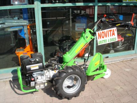 MOTOCOLTIVATORE CASORZO PONY CON ARATRO A DISCO NOVITA' - VIDEO